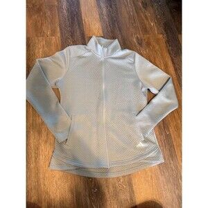 Adidas zip up jacket large